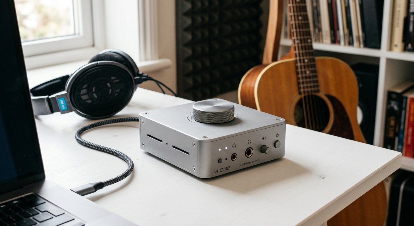 Audient iD4 MkII audio interface with console-grade preamp
