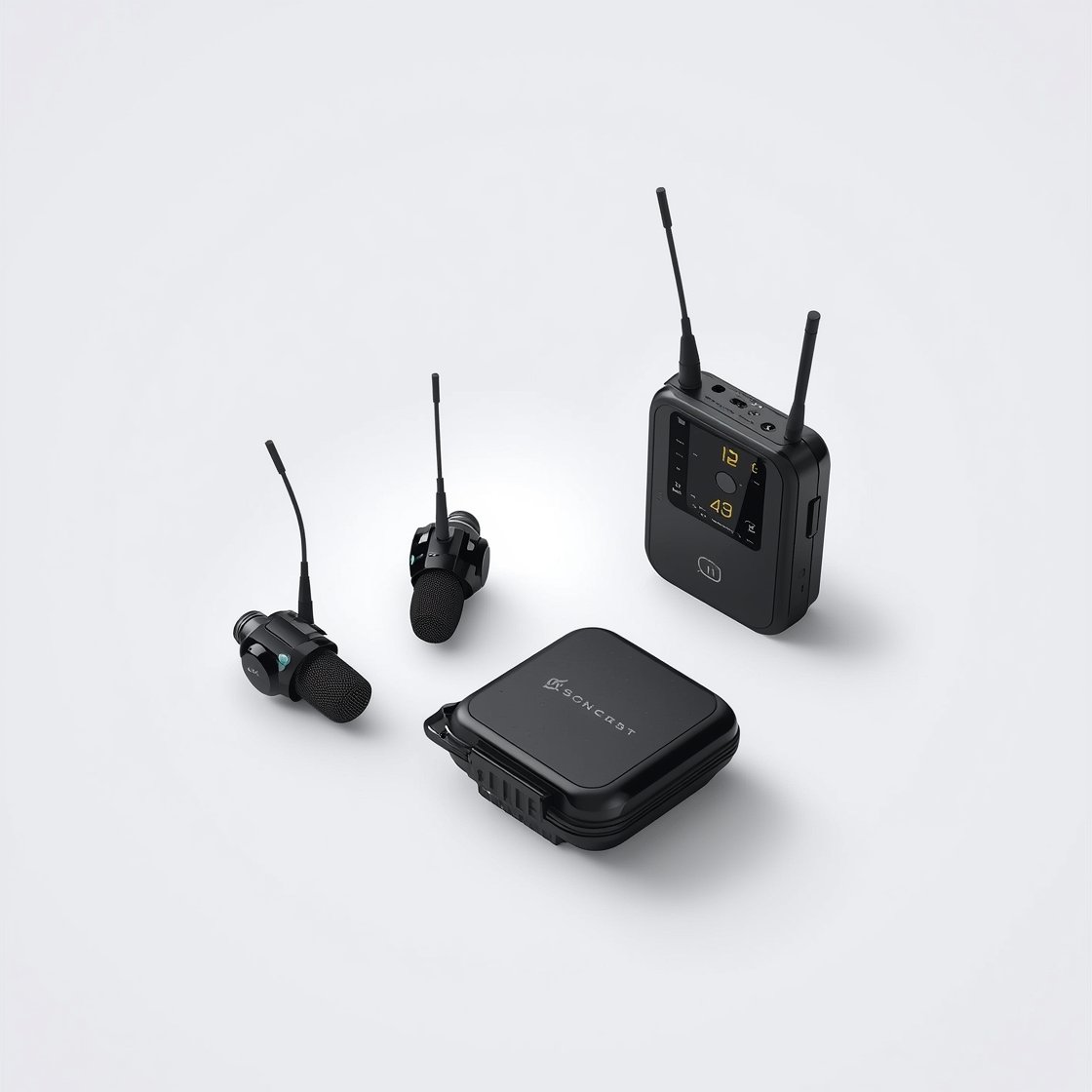 DJI Mic 2 dual wireless microphone kit with charging case
