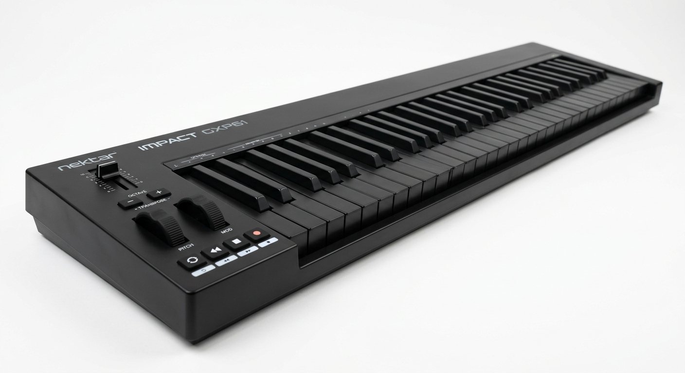 M-Audio Keystation 61 MK3 simple 61-key semi-weighted MIDI keyboard