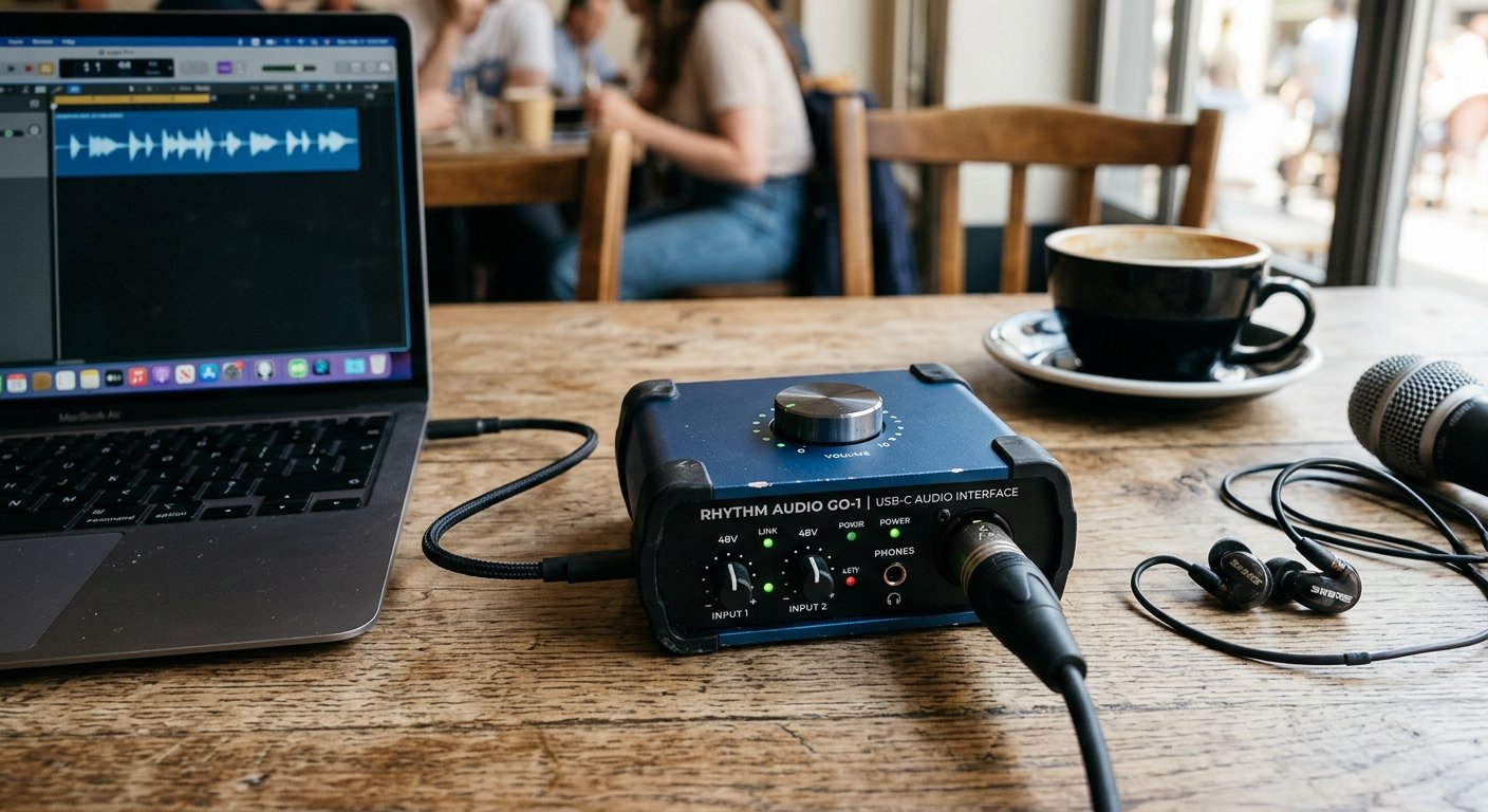PreSonus AudioBox GO portable USB-C audio interface
