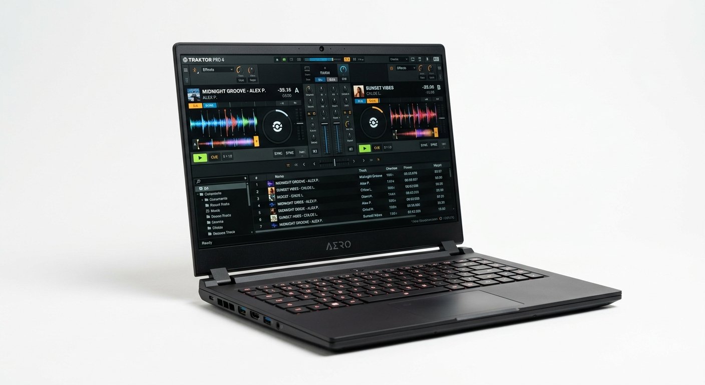 Razer Blade 14 powerful compact DJ laptop