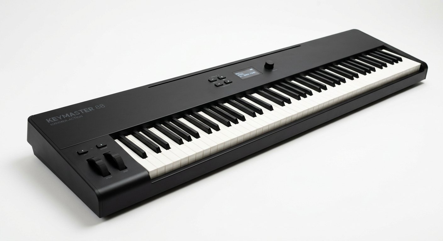 Roland A-88 MKII hammer-action 88-key MIDI keyboard controller