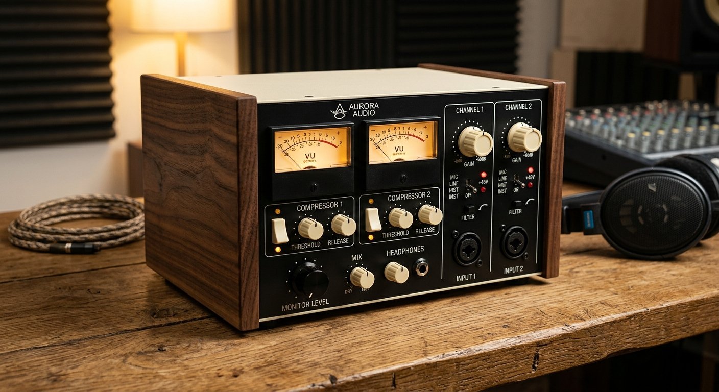 Universal Audio Volt 276 audio interface with vintage compressor