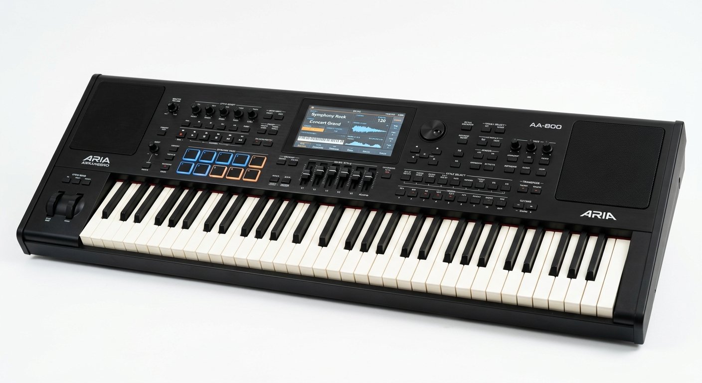 Yamaha DGX-670 digital piano arranger workstation with LCD screen