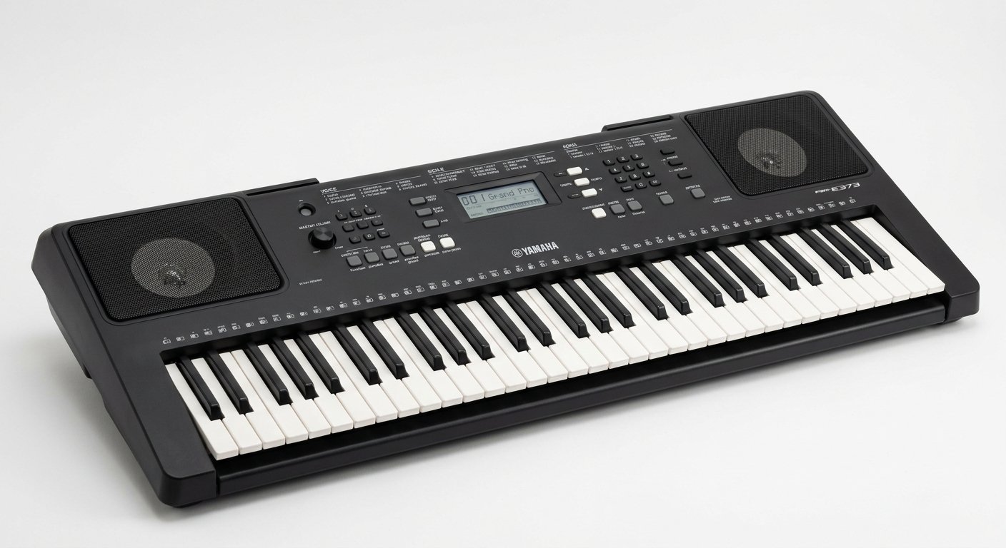 Yamaha PSR-E383 61-key portable keyboard with LCD screen