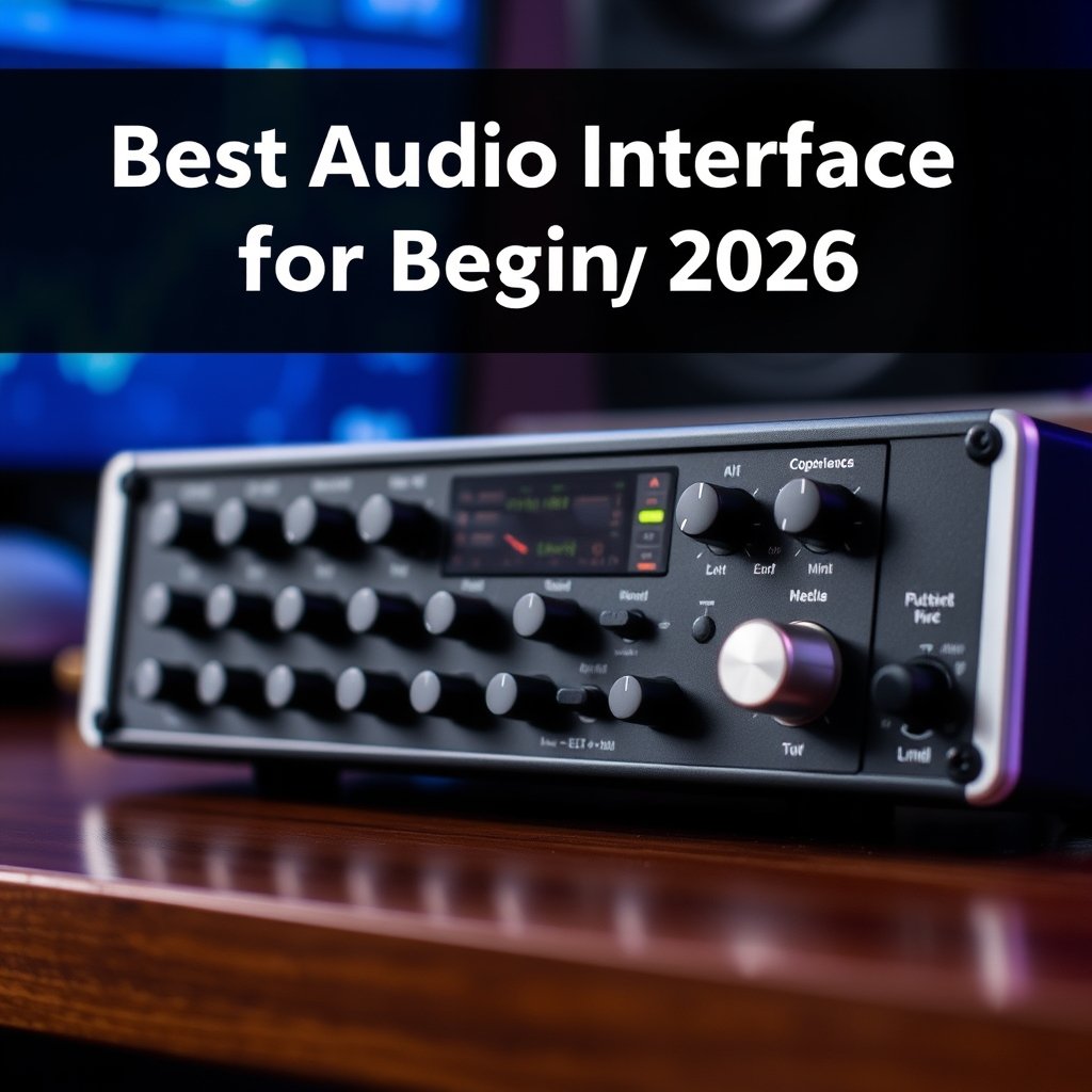 Best Audio Interface for Beginners (2026): 5 Easy Picks